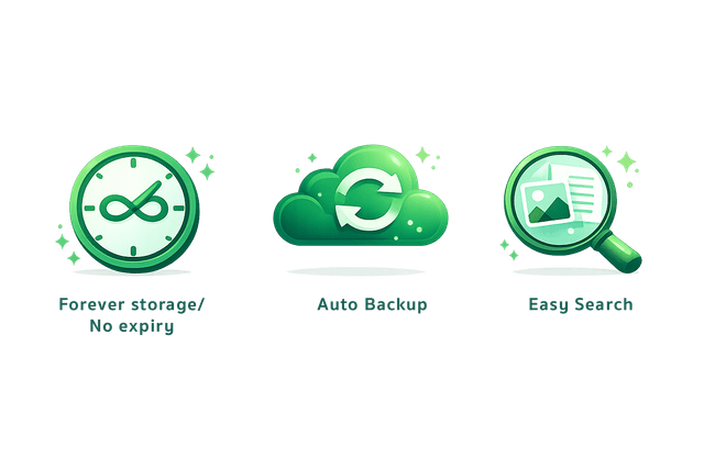 LINE File Keeper | แก้ปัญหาไฟล์ไลน์หมดอายุ เก็บรูปถาวร